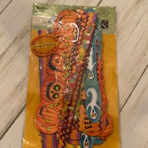 K&Company Scrapbook Halloween Adhesive Borders - some used-